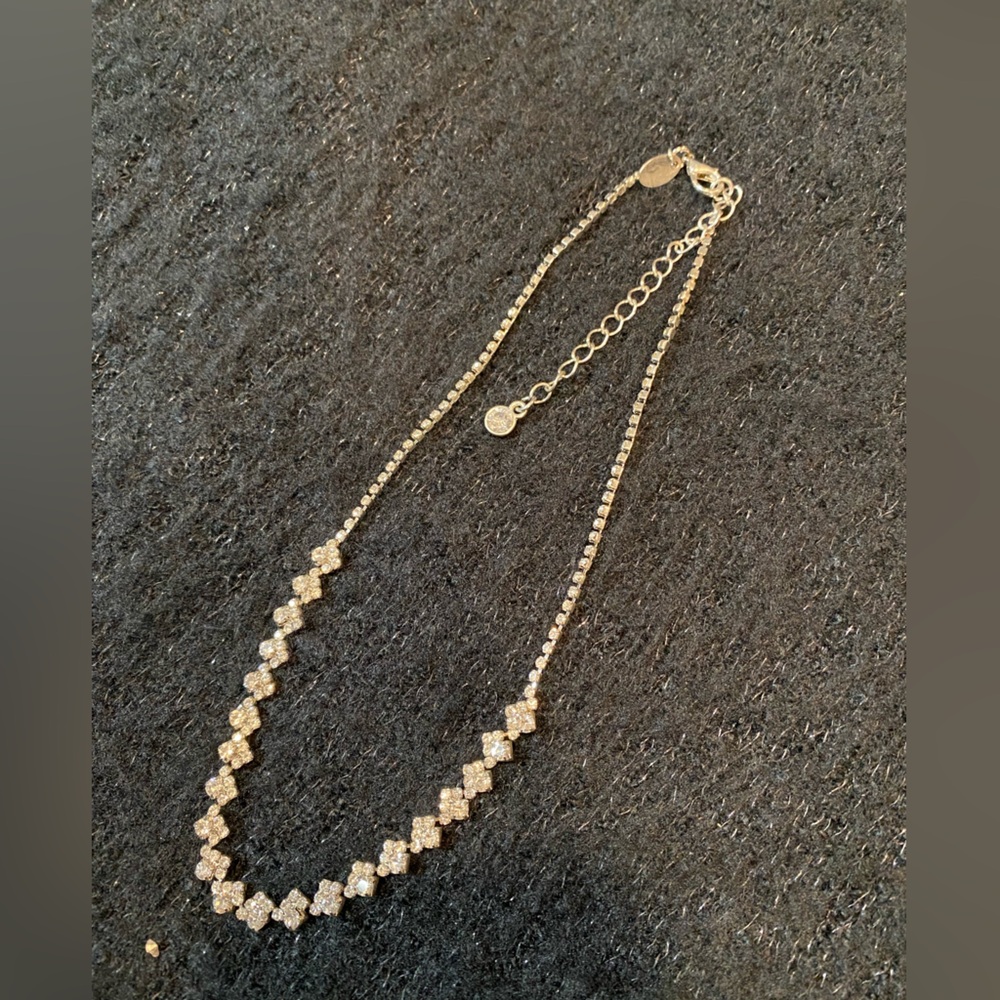 Delicate Rhinestone Necklace